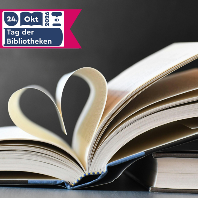 Herz aus Buchseiten