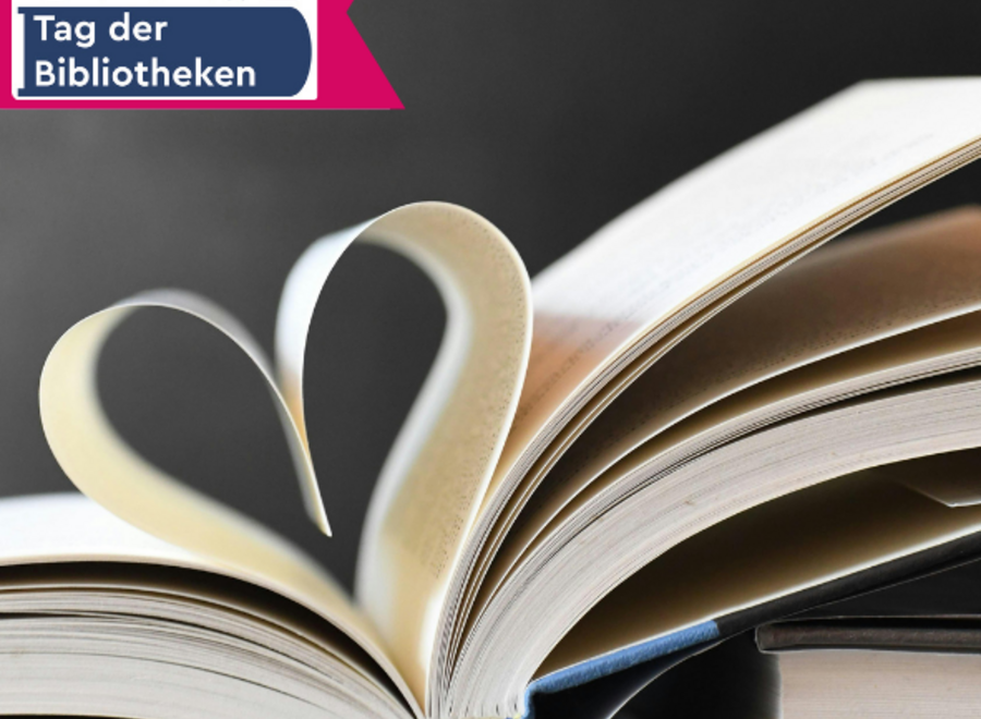 Herz aus Buchseiten